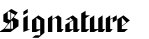 Signature
